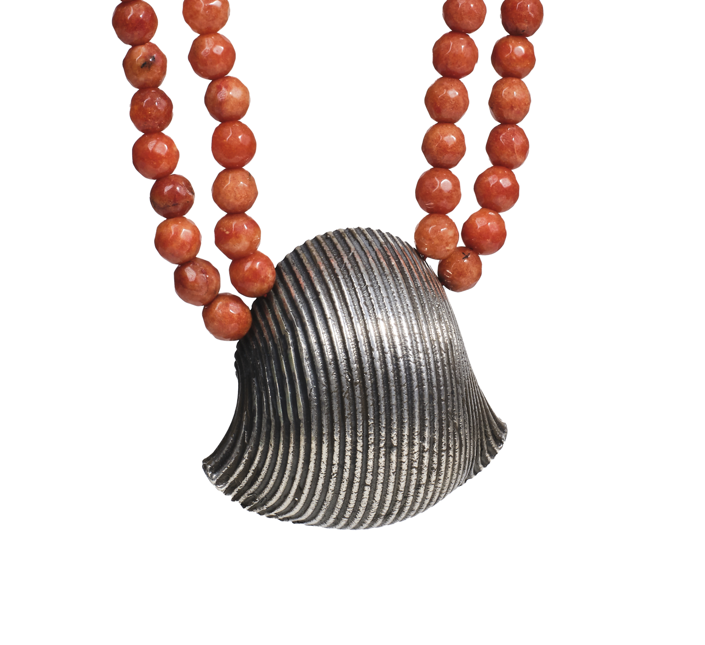 Collana “conchiglione” con pietre
