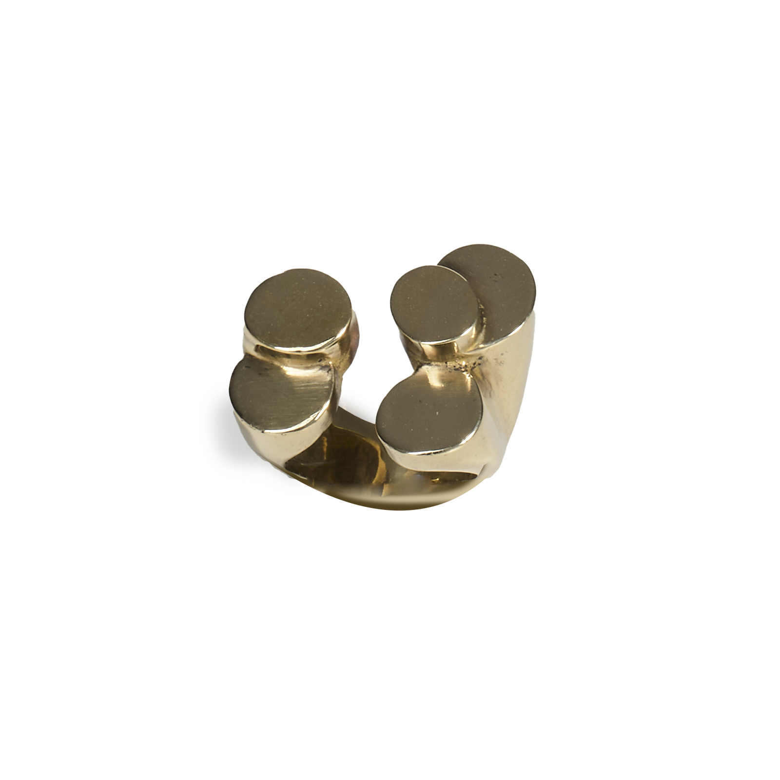 Anello Scultoreo in Argento o Bronzo - Collezione Volumetrica